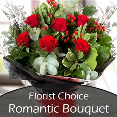 Florist Choice Romantic Aqua Bouquet