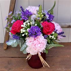 Country Garden Jar Arrangement
